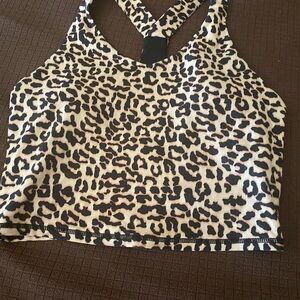 Leopard sports Bra